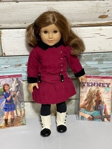 lot 40 image: Authentic American Girl Doll RebeccaAmerican Girl Books