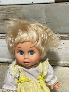 lot 48 image: Baby Face Doll by Galoob #7 So Innocent Cynthia