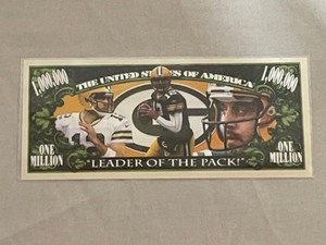 lot 91 image: Aaron Rodgers Leader of the Pack Bill