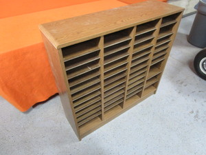 lot 7 image: Paper OrganizerMailbox 12x40x38