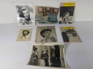 lot 25 image: Hollywood Autographs