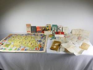 lot 26 image: Vintage European Maps and Travel Ephemera