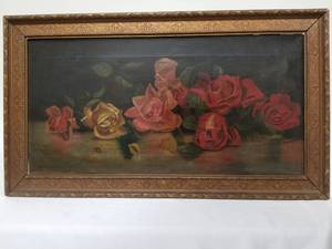 lot 55 image: Z.R.Chase Framed Oil on Canvas