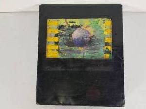 lot 65 image: Micheal David Encaustic on Wood