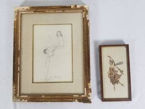 lot 73 image: Bradi Barth Framed Original Art