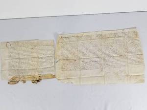 lot 81 image: Antique Scripts on Vellum