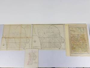 lot 30 image: Early Iowa and Dakota Maps