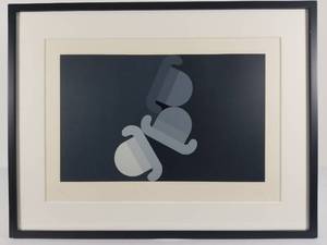 lot 13 image: Charles Arnoldi Signed Silkscreen