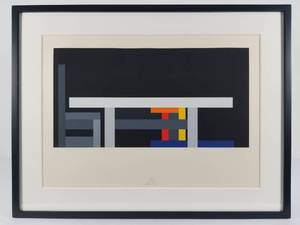 lot 15 image: Charles Arnoldi Signed Silkscreen