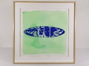 lot 17 image: Jiri Georg Dokoupil Signed Silkscreen Watercolor
