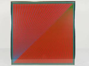 lot 19 image: Richard Anuszkiewicz Silkscreen Print