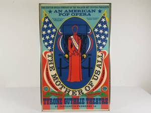 lot 24 image: Robert Indiana Signed Guthrie Theater Lithograph Poster