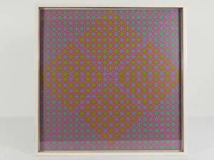 lot 39 image: Richard Anuszkiewicz Signed Silkscreen Print