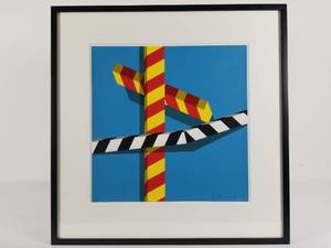 lot 41 image: Allan DArcangelo Signed Silkscreen