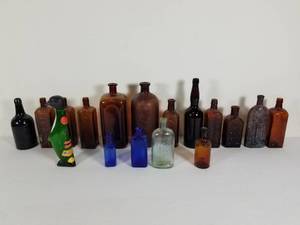 lot 89 image: Antique Bottle Lot 20 Pcs