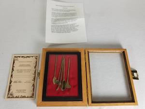 lot 95 image: Greco Roman Bronze Style Medical Instruments