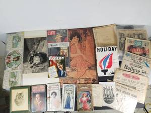lot 135 image: Vintage & Antique Ephemera Lot
