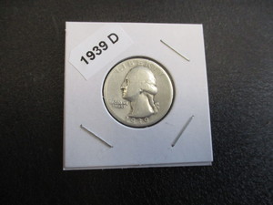 22. 1939-D Washington Silver Quarter