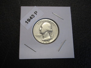 24. 1943-P Washington Silver Quarter