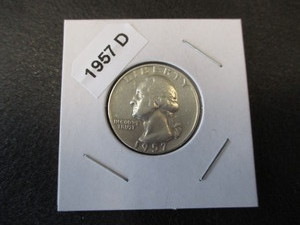 27. 1957-D Washington Silver Quarter