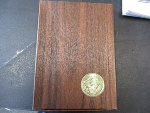 35. 1972 Brown Box Eisenhower Silver Dollar Proof in Original Government Packaging