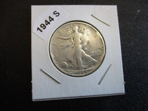 74. 1944-S (San Francisco Mint) Walking Liberty Silver Half Dollar