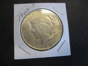 78. 1922-P (Philadelphia Mint) Peace Silver Dollar - Cartwheel Effect and Mint Luster