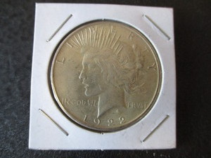 80. 1922-S (San Francisco Mint) Peace Silver Dollar - Cartwheel Effect and Mint Luster