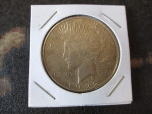 83. 1922-S (San Francisco Mint) Peace Silver Dollar - Cartwheel Effect and Mint Luster