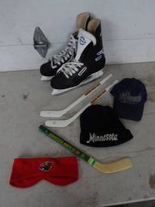 Bauer Skates Size 13 & Other Hockey Related