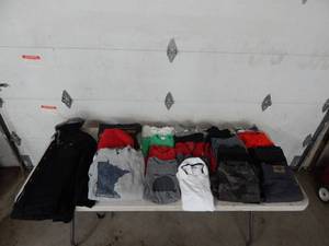 Mens Shirts, Sweat Shirts, Wrangler Jacket Size SM