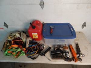 Trailer Hitches, Straps, Gas Cans & More