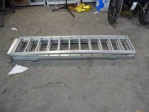 4-Wheeler Tri-Fold Ramps (Bent But Functional)