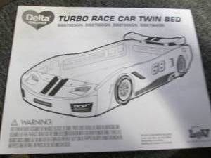 delta children turbo race car twin ...