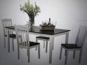 dorel asia shiloh 5-piece rustic di...