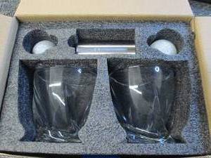 drinking glasses with measuring too...