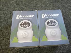 2 dinosaur sleep trainer clocks ...