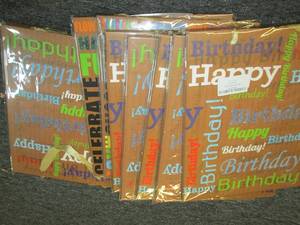 10 birthday gift bags 13 x 10 ...