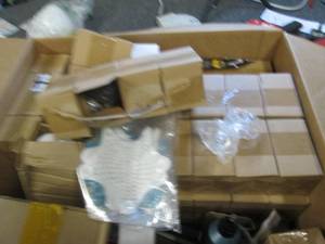 box of towel suction holders , toil...