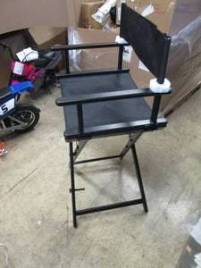 black directors chair ...