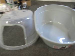 cat liter box with cover ...
