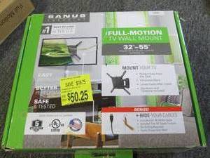 sanus full motion tv wall mount 32 ...