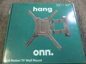 onn full motion tv mount 32 inch to...
