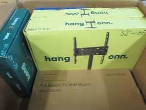lot of tv wall mounts open box ...