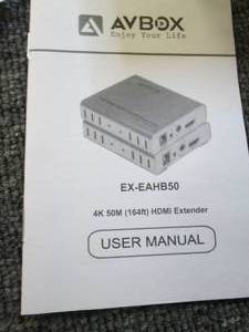 lot of 14 avbox hdmi extenders ...