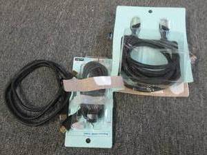 lot of 3 hdmi cables ...