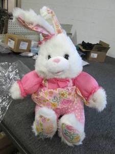 new big bunny sings, ears move and ...