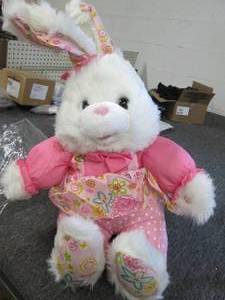 new big bunny sings, ears move and ...