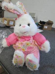 new big bunny sings, ears move and ...
