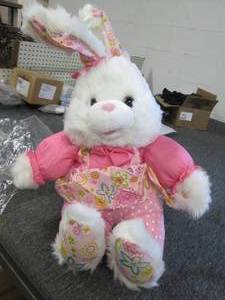 new big bunny sings, ears move and ...